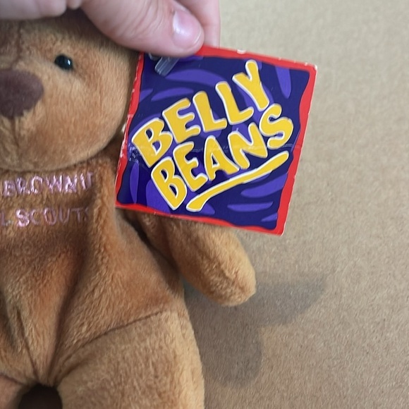 NWT‎ Mary Meyer Belly Beans I ♥️ Brownie Girl Scouts Vintage Toy - Picture 4 of 8
